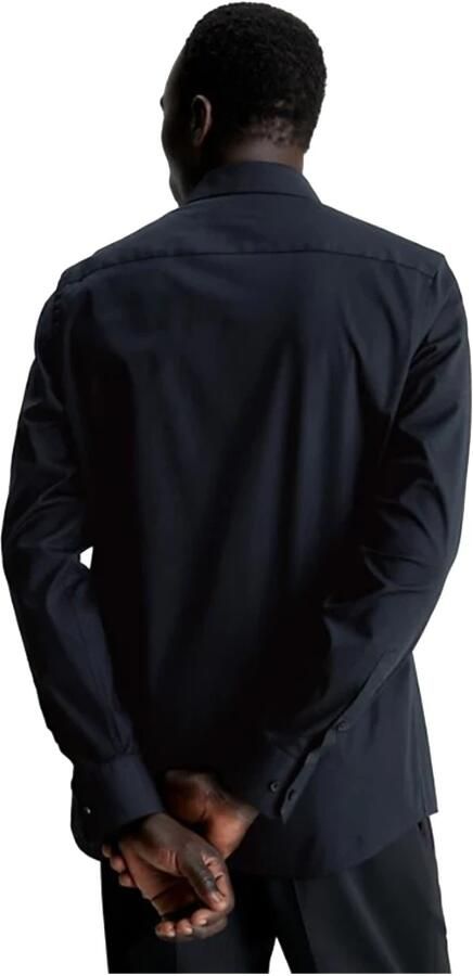 CK Calvin Klein Slim fit zakelijk overhemd met kentkraag model 'POPLIN' - Foto 2