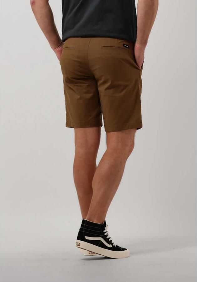 CALVIN KLEIN Heren Broeken Modern Twill Slim Short Belt Camel - Foto 2
