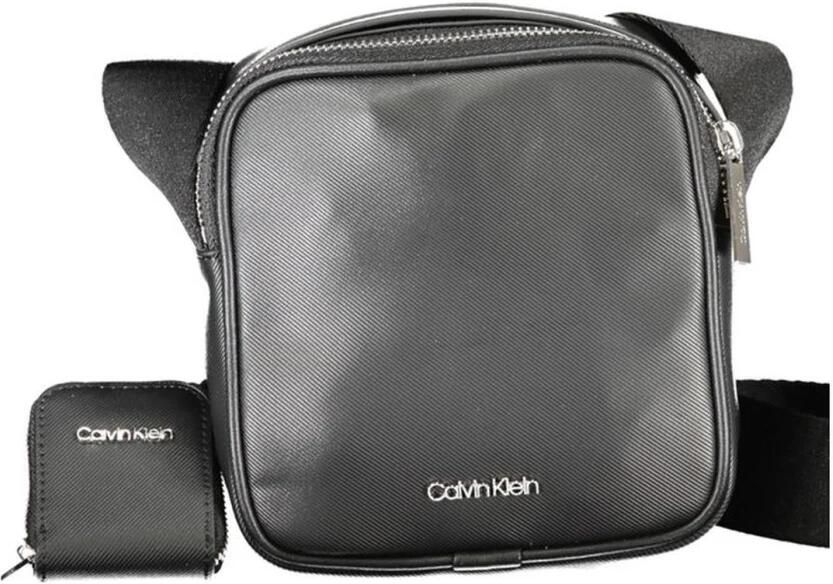 Calvin Klein Zwarte Schoudertas met Verwijderbare Portemonnee Black Heren - Foto 3