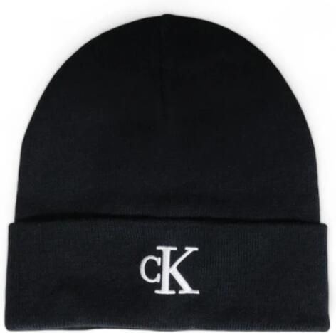 Calvin Klein Monogram Geborduurde Herenpet Herfst Winter Black Heren - Foto 5