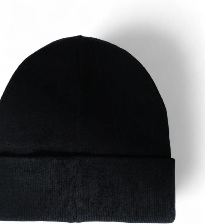 Calvin Klein Monogram Geborduurde Herenpet Herfst Winter Black Heren - Foto 3