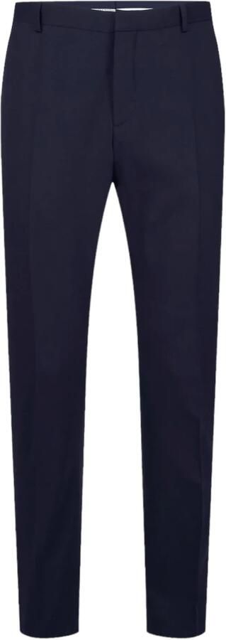 Calvin Klein Moderne Wollen Blend Regular Broek Blue Heren - Foto 7