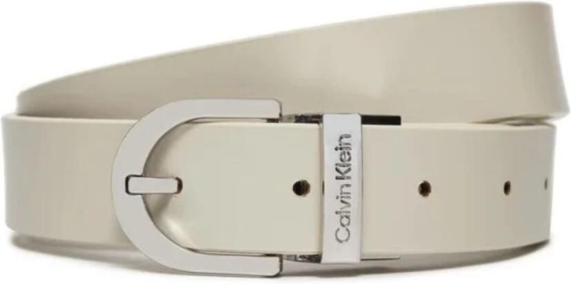 Calvin Klein Tweezijdig te dragen riem REVERSIBLE ROUND BUCKLE BELT 2.5