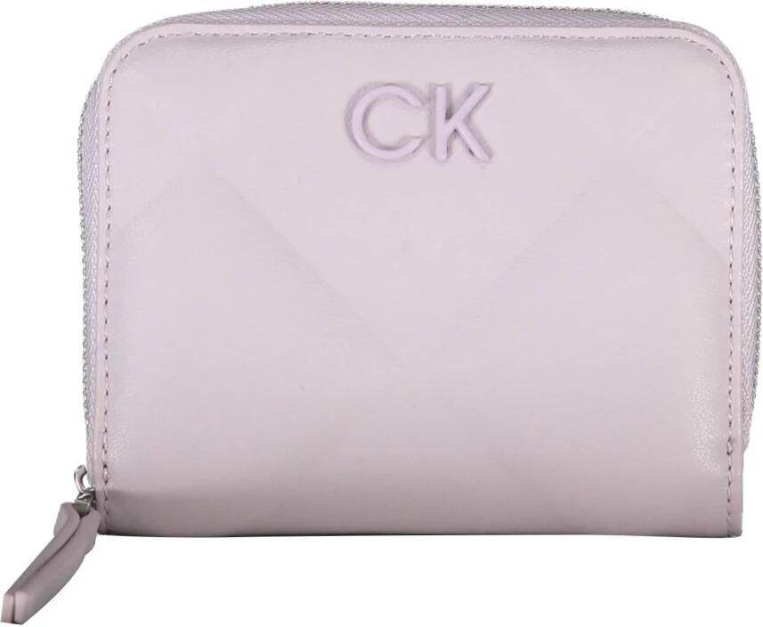 Calvin Klein Paarse Dames Portemonnee met Rfid Bescherming Purple Dames - Foto 3