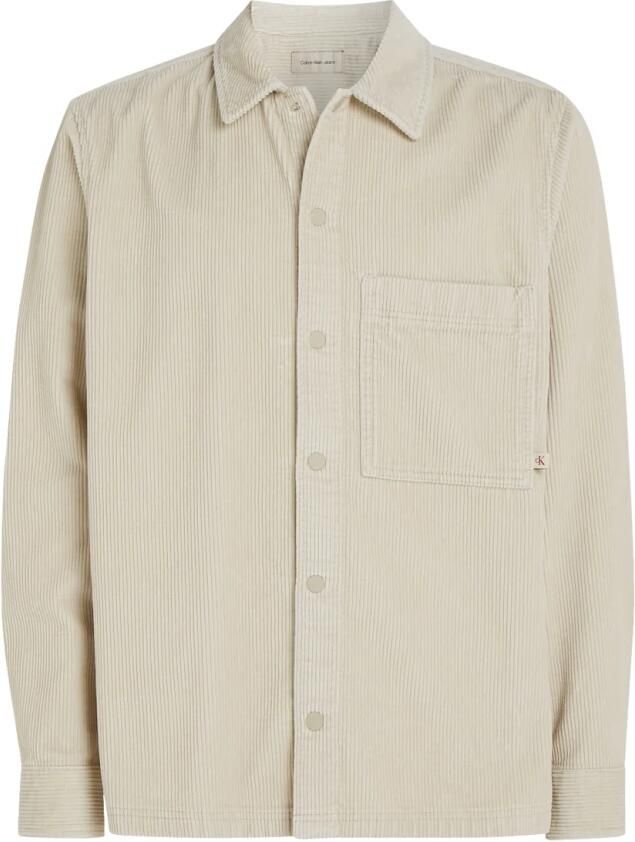 Calvin Klein Beige Corduroy Overshirt Casual Stijl Beige Heren - Foto 11