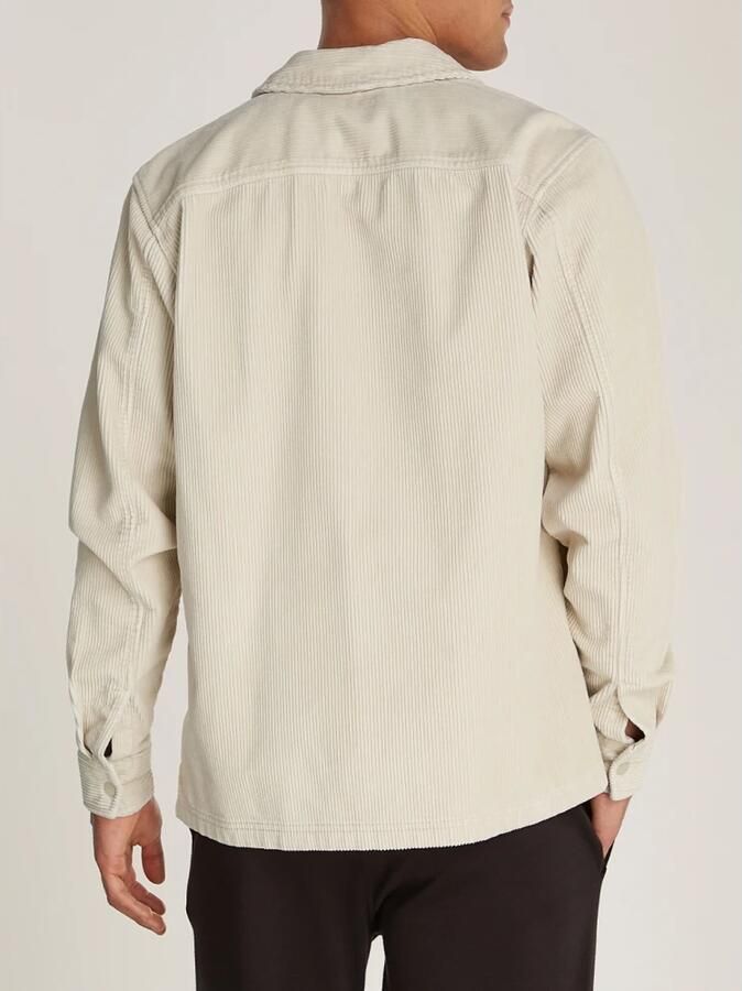 Calvin Klein Beige Corduroy Overshirt Casual Stijl Beige Heren - Foto 6