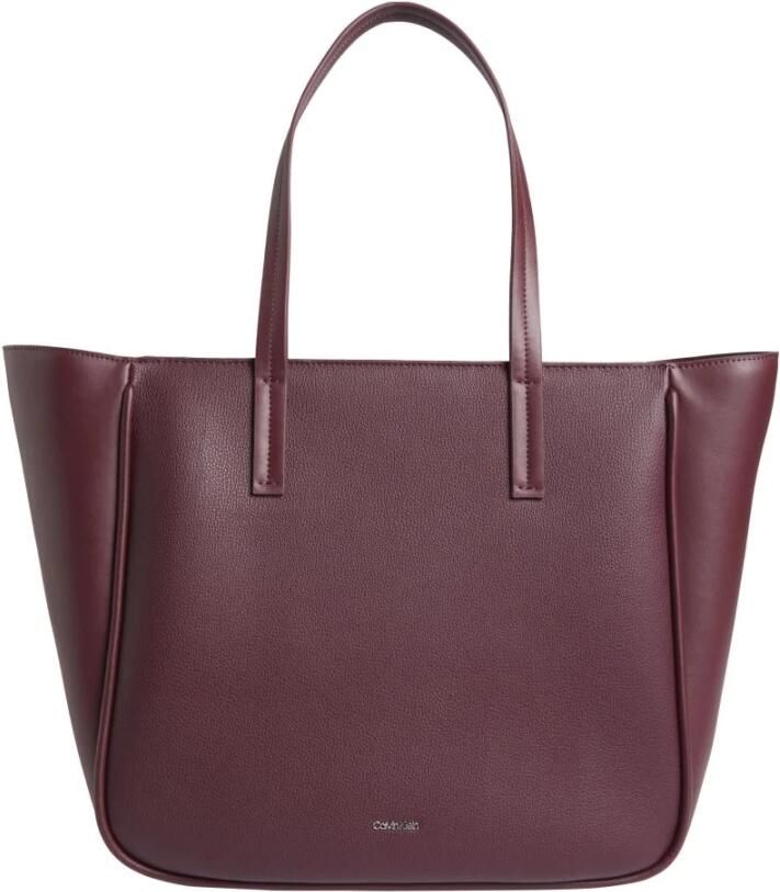 Calvin Klein Bordeaux Polyethyleen Handtas Herfst Winter Collectie Brown Dames - Foto 6