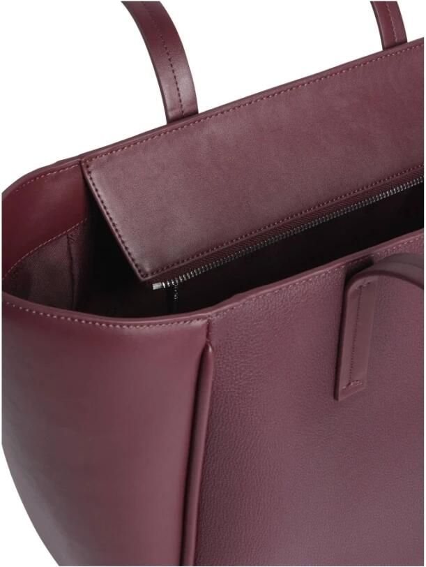 Calvin Klein Bordeaux Polyethyleen Handtas Herfst Winter Collectie Brown Dames - Foto 3