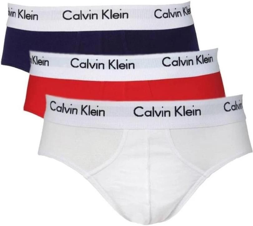 Calvin Klein Men slip Underwear 3 Hip Brief U2661G low waist pack new Rood Heren