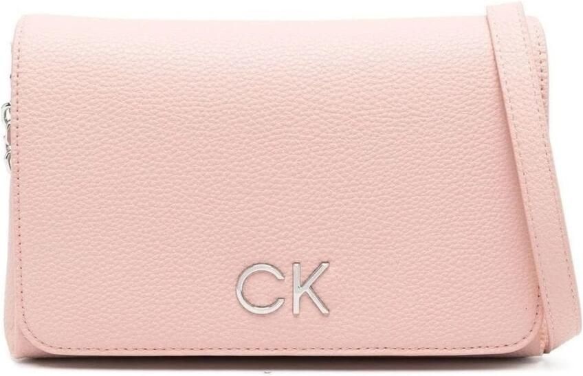 Calvin Klein Roze Schoudertas met Re-Lock Flap Pink Dames - Foto 4