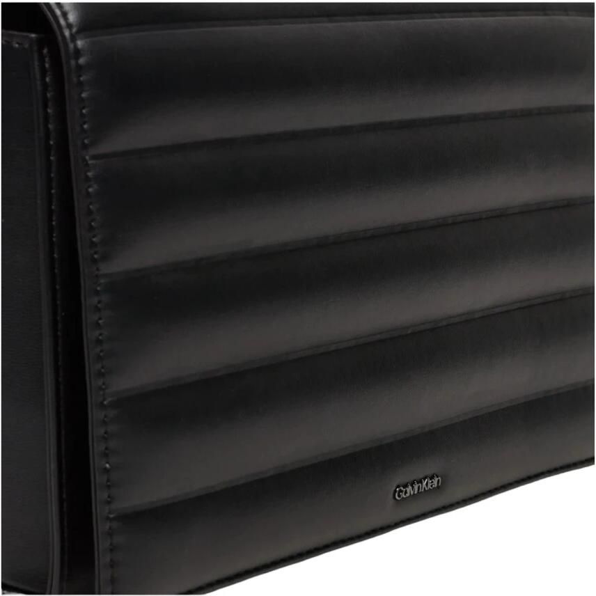 Calvin Klein Stijlvolle Polyethyleen Handtas Dames Collectie Black Dames