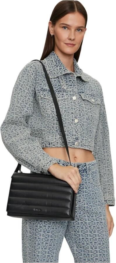 Calvin Klein Stijlvolle Polyethyleen Handtas Dames Collectie Black Dames - Foto 7