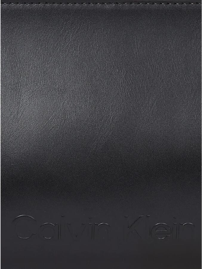 Calvin Klein Zwarte Stijlvolle Polyester Handtas voor Vrouwen Black Dames - Foto 2