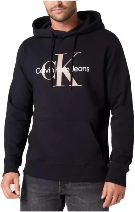 Calvin Klein Biologisch katoenen hoodie Milieuvriendelijk Lange mouwen Black Heren - Foto 14