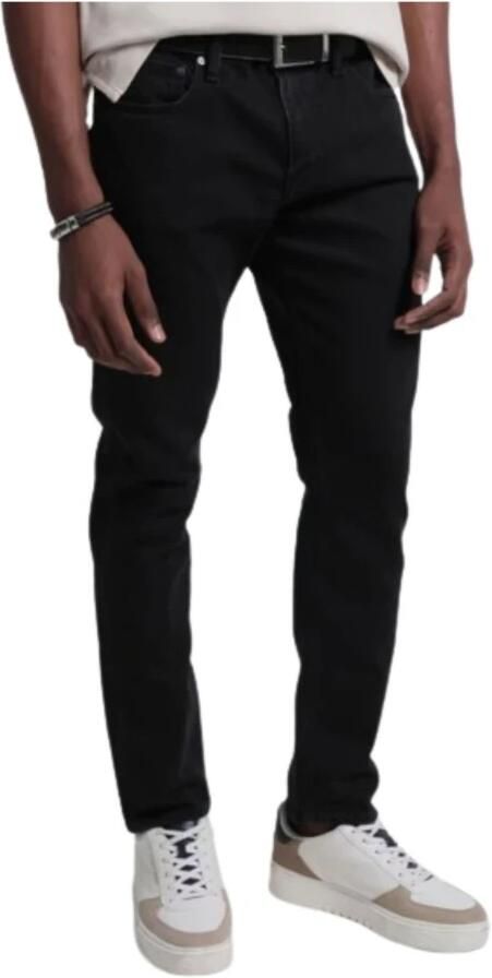 Calvin Klein Slim Fit Gewassen Zwarte Jeans Black Heren - Foto 2