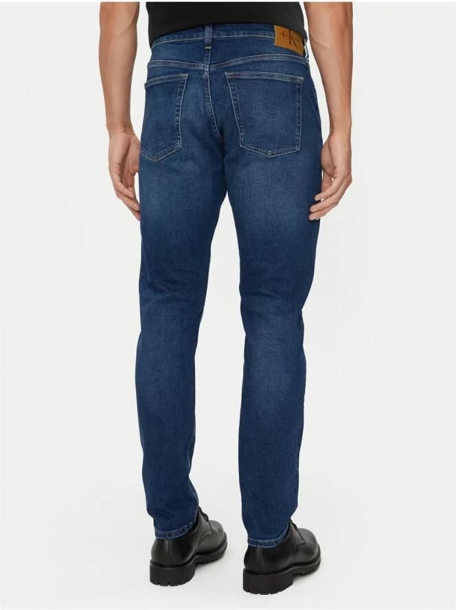Calvin Klein Slim katoen stretch jeans Blauw Denim Blue Heren - Foto 5
