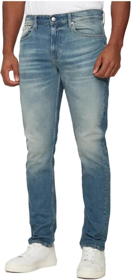 Calvin Klein Jeans Slim tapered fit jeans in 5-pocketmodel - Foto 6