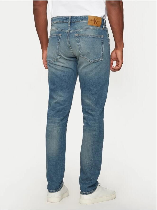 Calvin Klein Jeans Slim tapered fit jeans in 5-pocketmodel - Foto 3