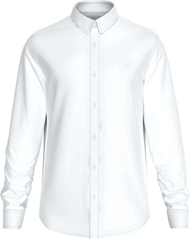 Calvin Klein Overhemd met lange mouwen CK CHEST LOGO SLIM STRETCH SHIRT - Foto 3