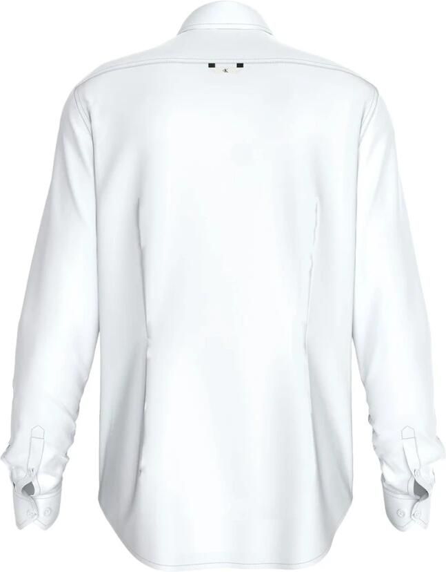 Calvin Klein Overhemd met lange mouwen CK CHEST LOGO SLIM STRETCH SHIRT - Foto 4