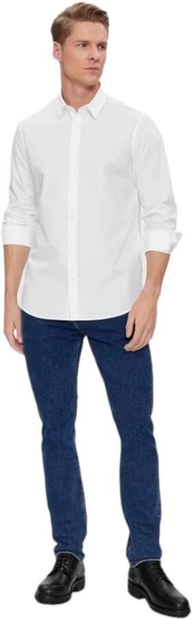 Calvin Klein Overhemd met lange mouwen CK CHEST LOGO SLIM STRETCH SHIRT - Foto 11
