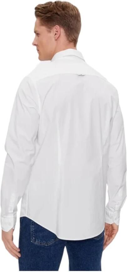 Calvin Klein Overhemd met lange mouwen CK CHEST LOGO SLIM STRETCH SHIRT - Foto 9