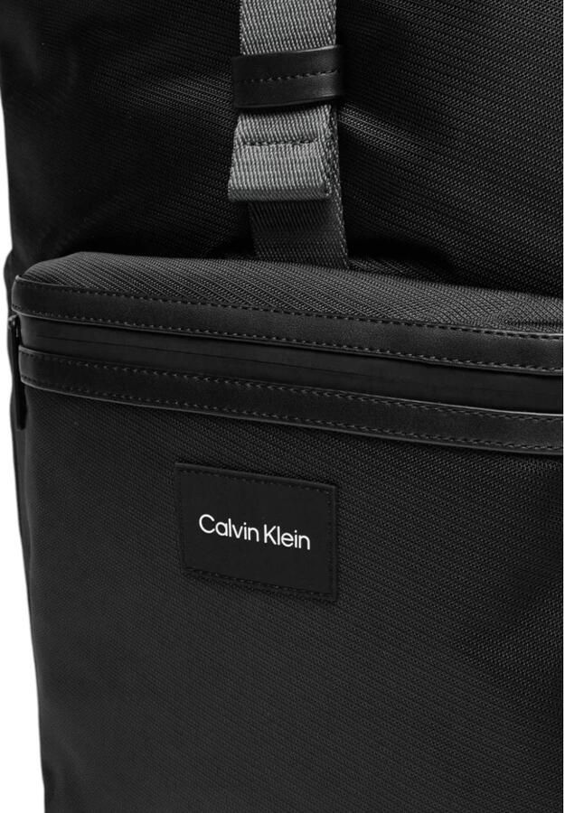 Calvin Klein Opvouwbare rugzak voor reizen en buitenleven Black Heren