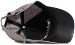 Calvin Klein Grijze Plain Clip Cap Herfst Winter Stijl Gray Heren - Foto 3