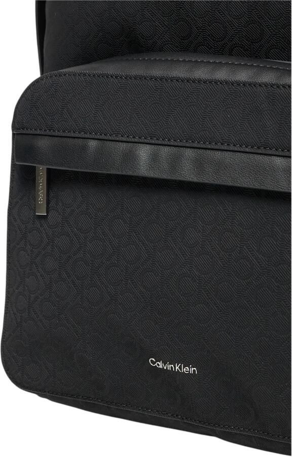 Calvin Klein Zwarte Polyethyleen Rugzak Lente Zomer Collectie Black Heren - Foto 2