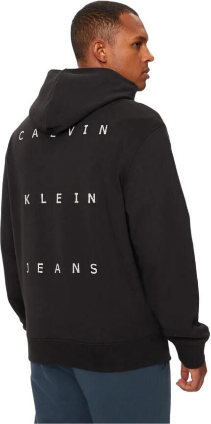 Calvin Klein Jeans Geregenereerde Katoenen Trui Black Heren - Foto 11