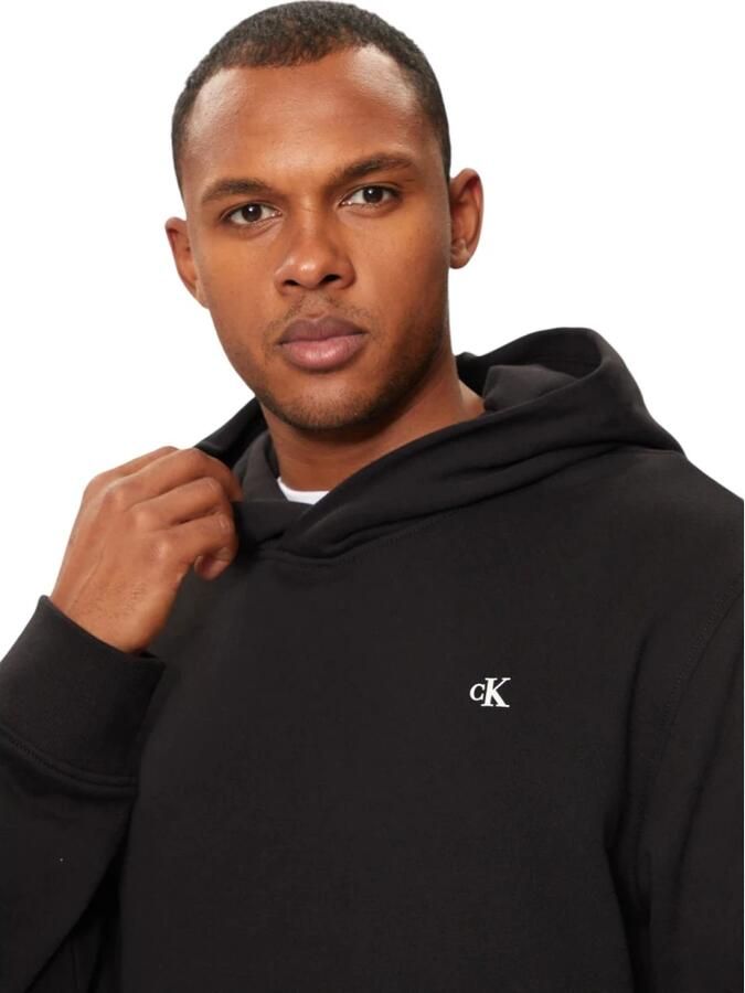 Calvin Klein Jeans Geregenereerde Katoenen Trui Black Heren - Foto 3