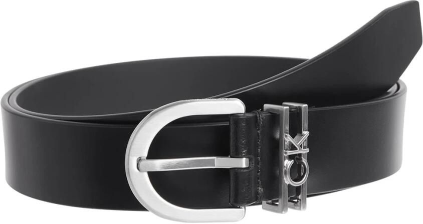 CK Calvin Klein Leren riem met labelapplicatie model 'MUST' - Foto 2