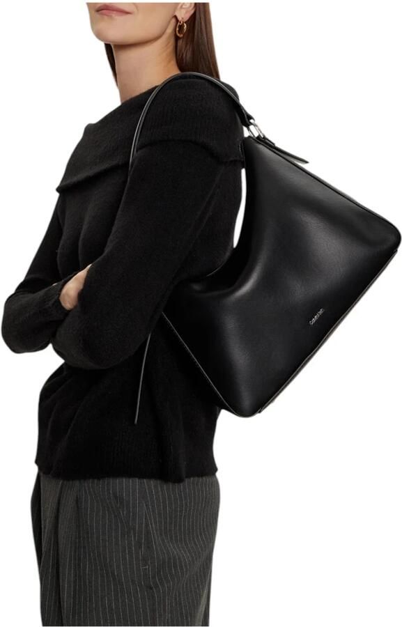 Calvin Klein Stijlvolle Middelgrote Tas Lente Zomer Collectie Black Dames - Foto 3