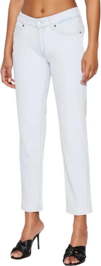 Calvin Klein Slim fit jeans MID RISE SLIM ANKLE met logobadge - Foto 5