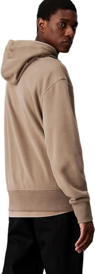 Calvin Klein Jeans Grafische Hoodie Stempelontwerp Beige Heren - Foto 7