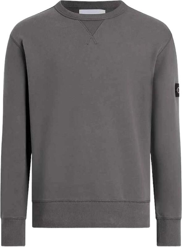 Calvin Klein Blauwe Sweater met Box Logo Detail Blue Heren - Foto 2