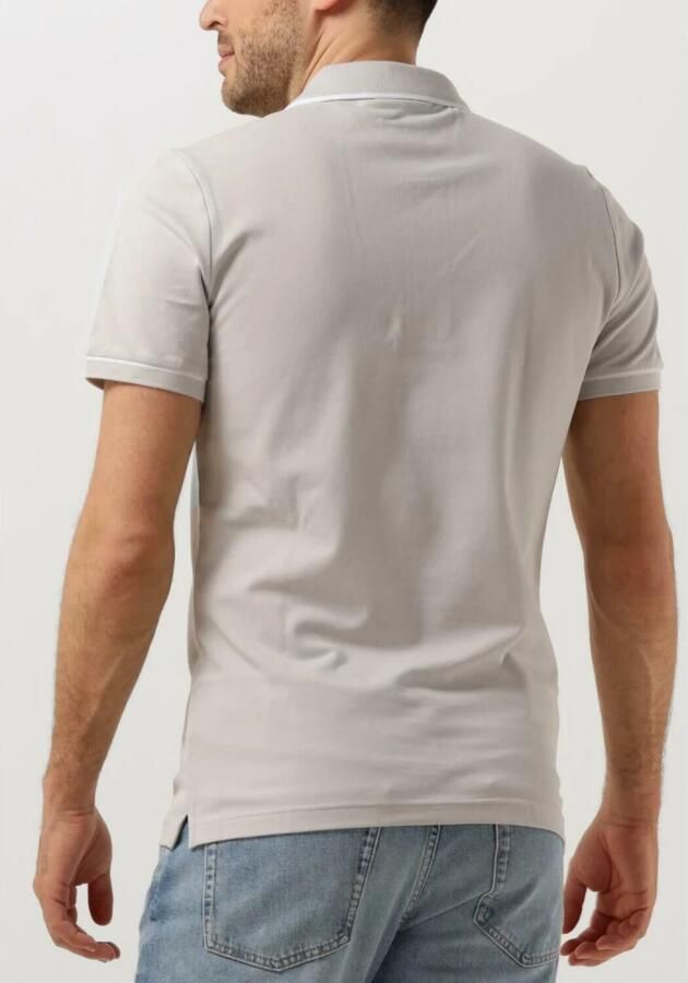 CALVIN KLEIN Heren Polo's & T-shirts Tipping Slim Polo Lichtgrijs - Foto 2