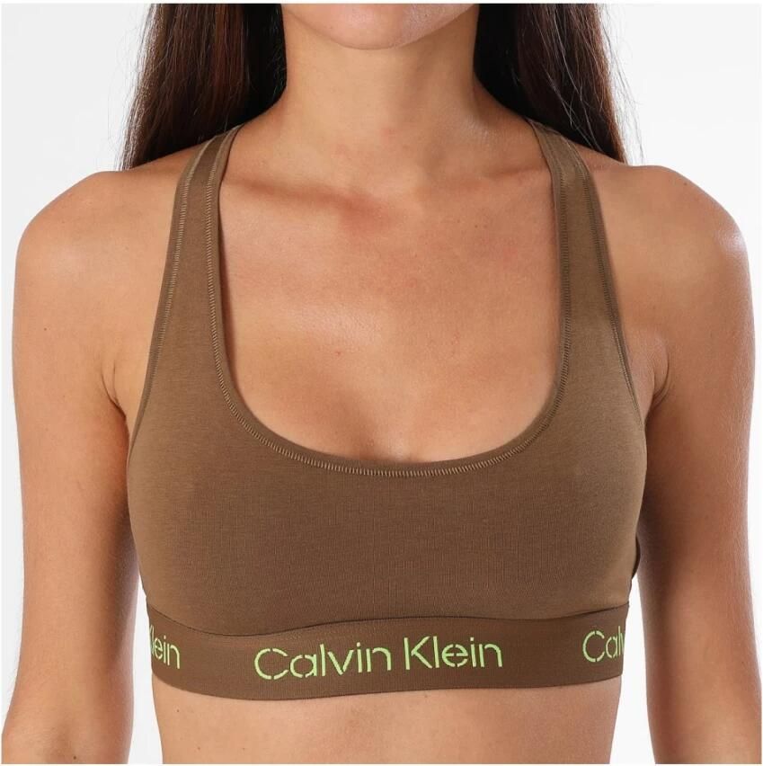 Calvin Klein Bralette UNLINED BRALETTE met ck-logo-opschrift