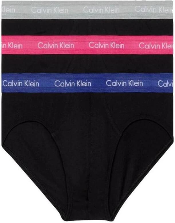 Calvin Klein Roze Katoenen Hipster Ondergoed 3Pack Multicolor Heren - Foto 3