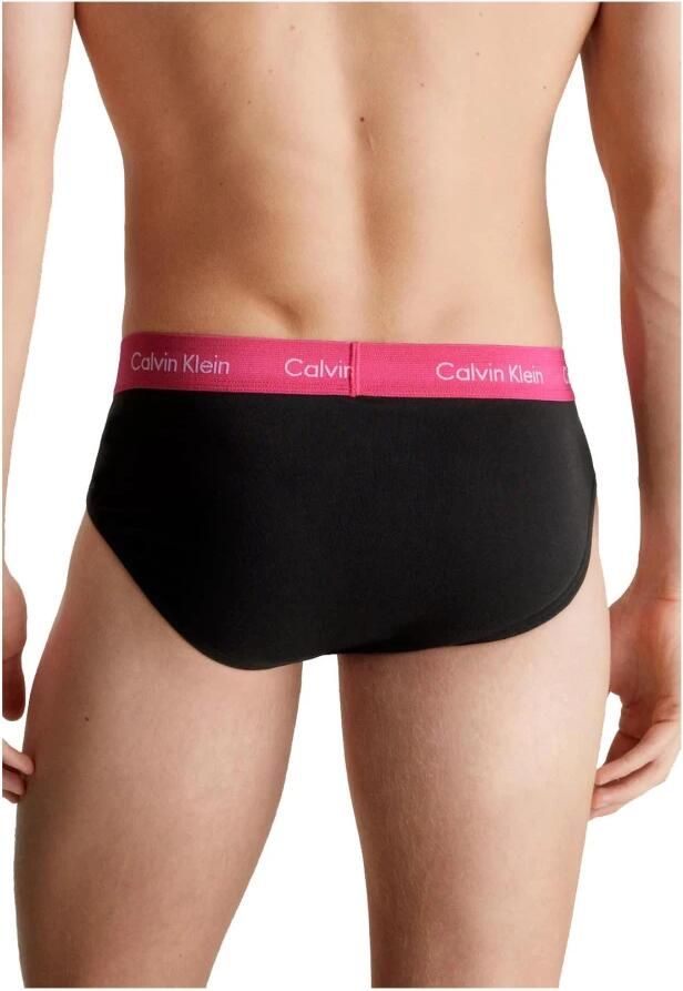 Calvin Klein Roze Katoenen Hipster Ondergoed 3Pack Multicolor Heren