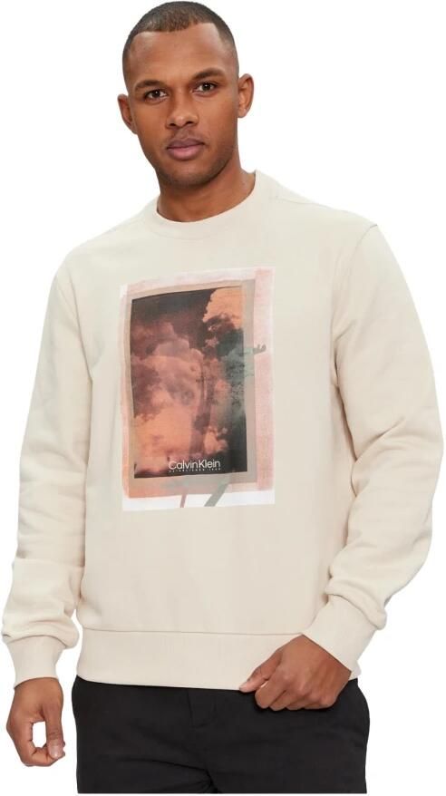 CK Calvin Klein Sweatshirt met label- en motiefprint model 'PHOTO' - Foto 3