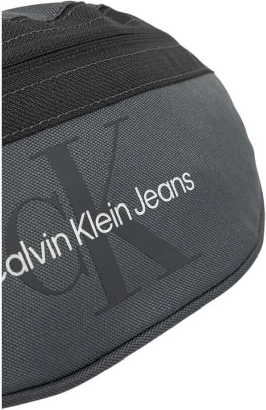 Calvin Klein Grijze Polyester Rits Tas met Binnen Zakken Gray Heren - Foto 5