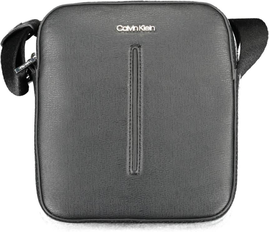 Calvin Klein Zwarte Schoudertas met Rits Black