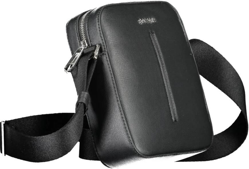 Calvin Klein Zwarte Schoudertas met Rits Black - Foto 4