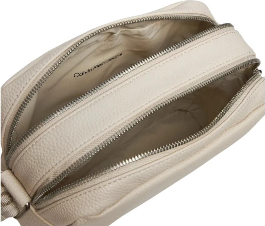 Calvin Klein Ultralight Camera Tas Herfst Winter Collectie Beige Dames