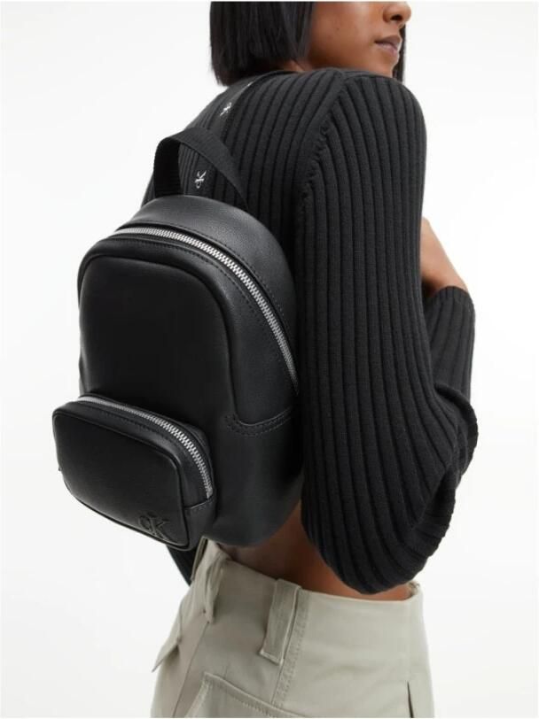 Calvin Klein Ultralight Modern BP 22 Conv Rugzak Stijlvol Ontwerp Black Dames - Foto 5