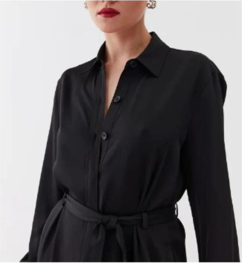 Calvin Klein Jurk met overhemdkraag RECYCLED CDC UTILITY SHIRT DRESS