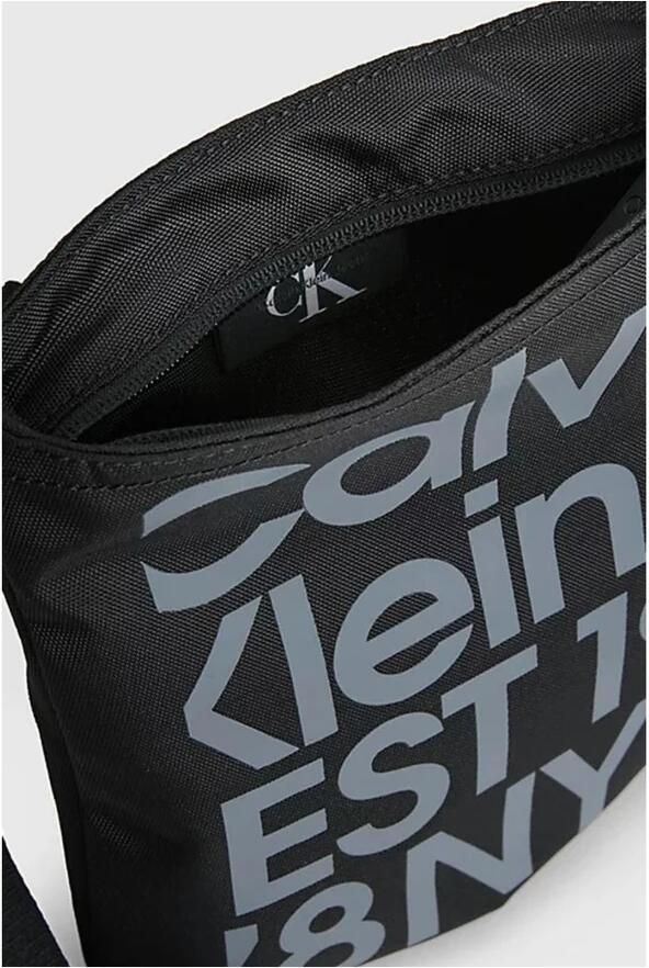 Calvin Klein Verstelbare Band Polyester Tas Heren Collectie Black Heren - Foto 2