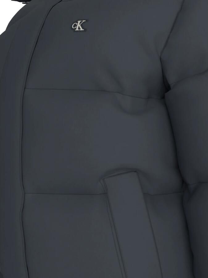 Calvin Klein Blauwe Hoodie met Afneembare Capuchon Blue Heren - Foto 3