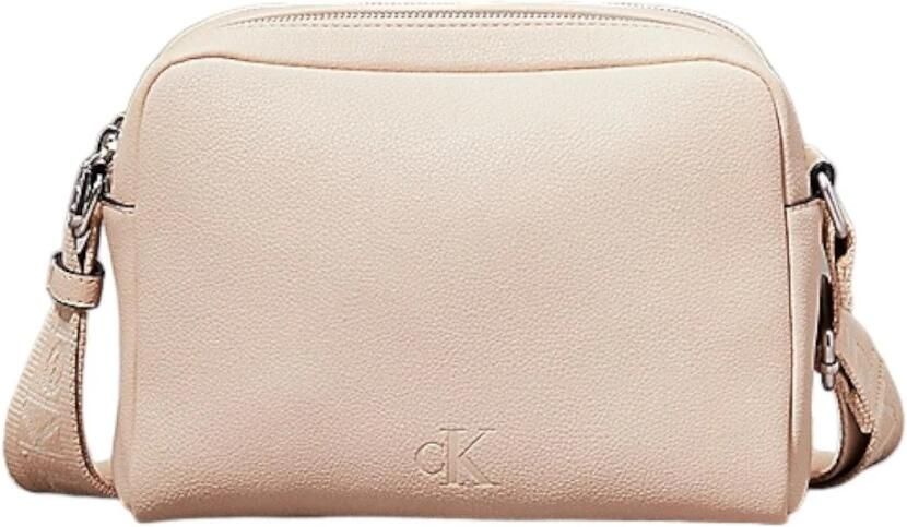 Calvin Klein Jeans Elegante Handtas met Polyurethaan Design Beige Dames - Foto 6